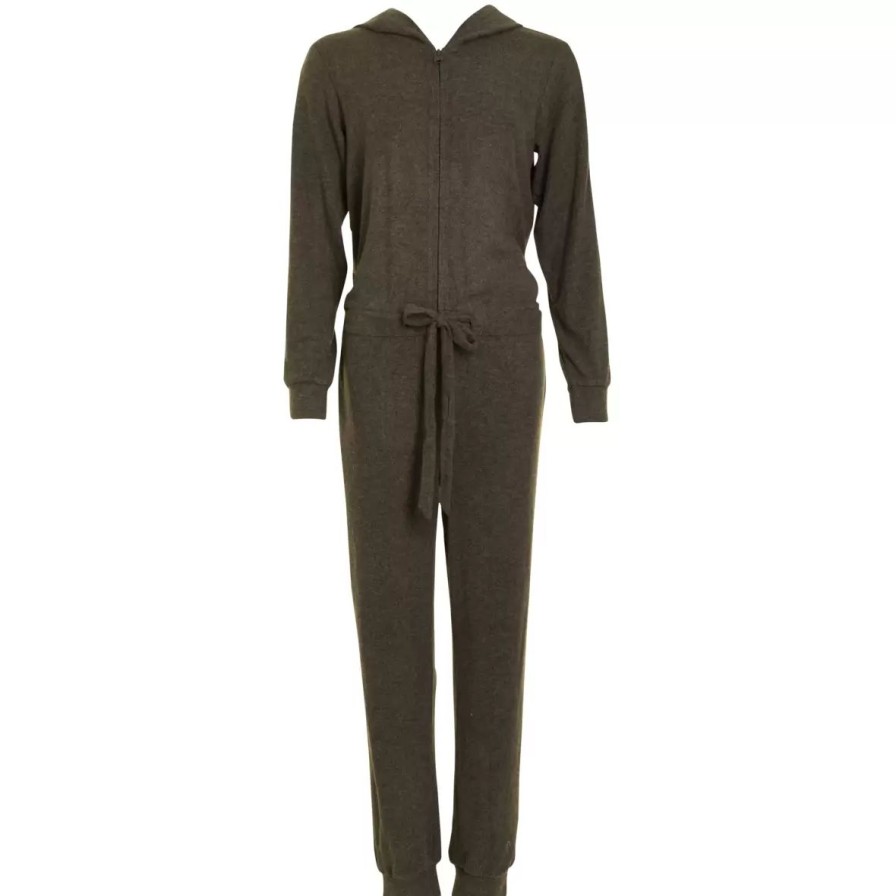 Nattoj Missya | Cozy Jumpsuit, Dark Grey Melang