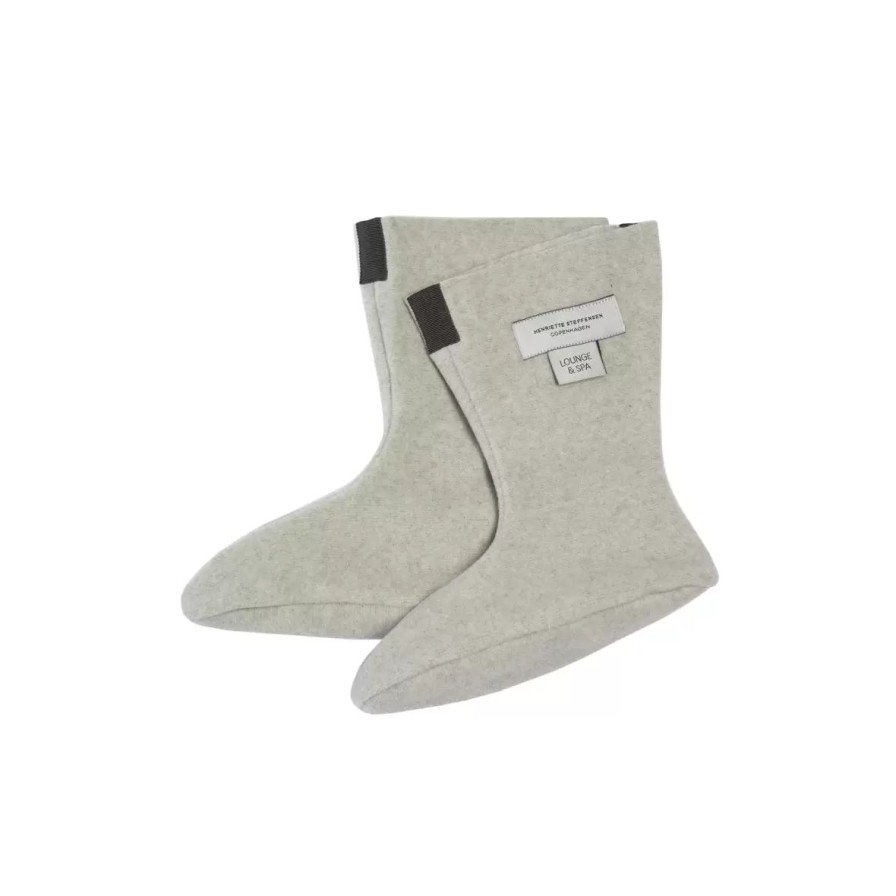 Nattoj Henriette Steffensen | Fleece Sokker, Sand