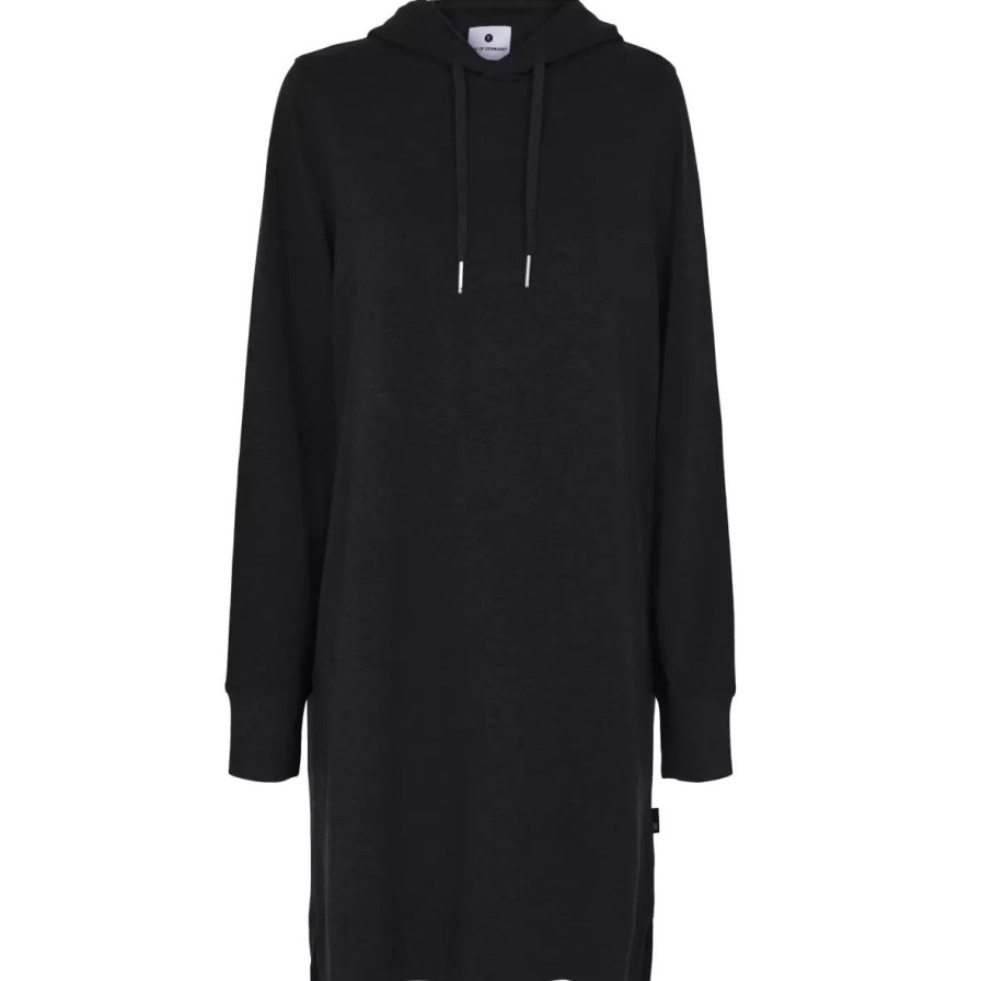 Nattoj JBS | Hoodie Dress, Black