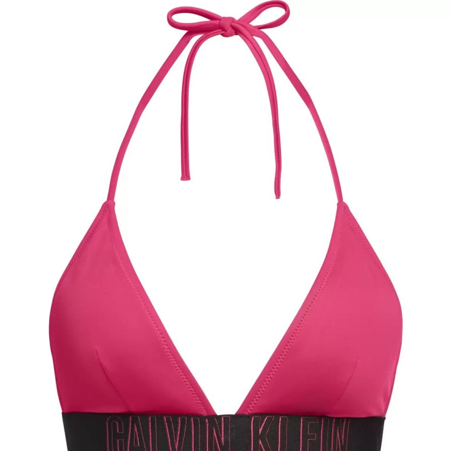 Badetoj Calvin Klein Toppe | Fixed Triangle, Beetroot Purple