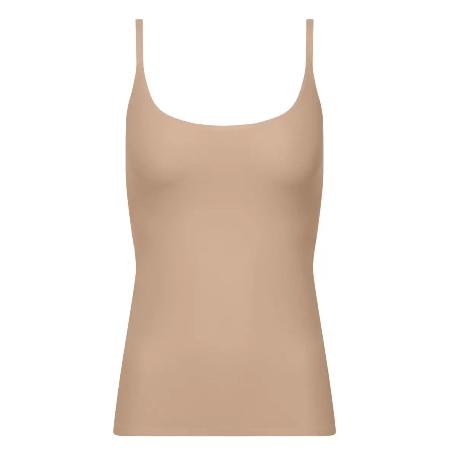 Lingeri Chantelle Toppe | Soft Stretch Top Smal Strop, Nude