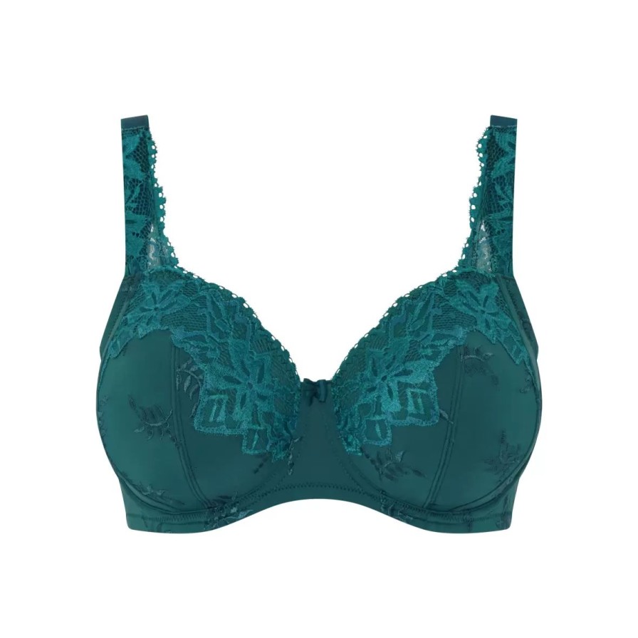 Lingeri Femilet Bh'Er Uden Fyld | Mary Full-Cup, Oriental Green