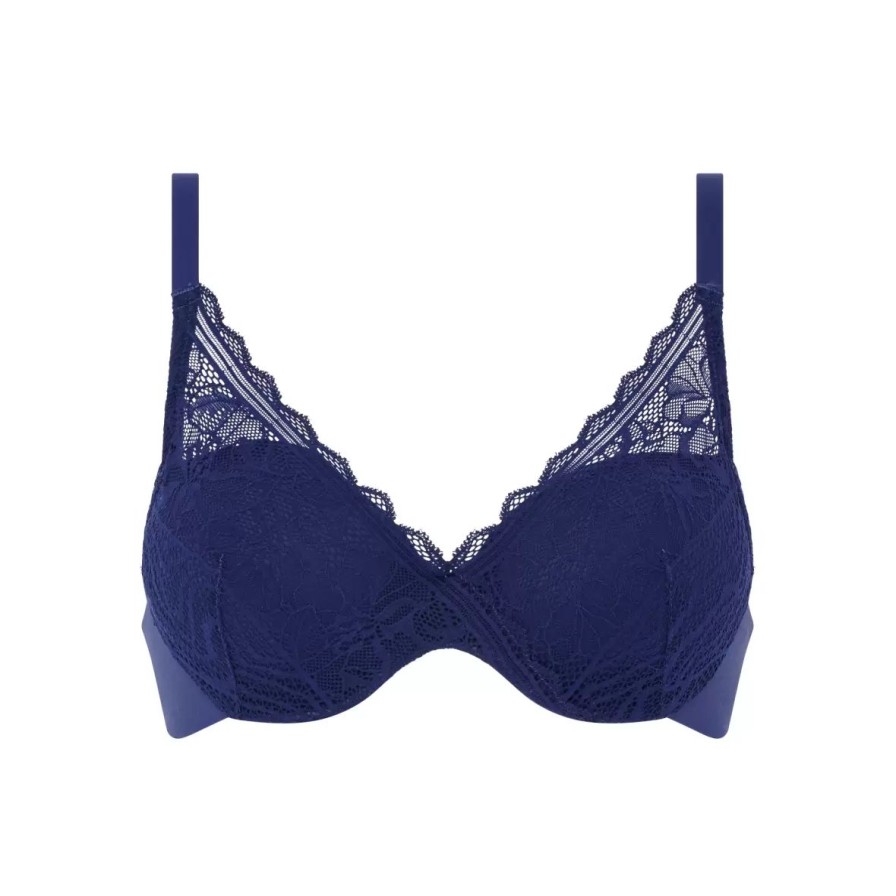 Lingeri Femilet Bh'Er Med Fyld | Floral Padded, Danube Blue