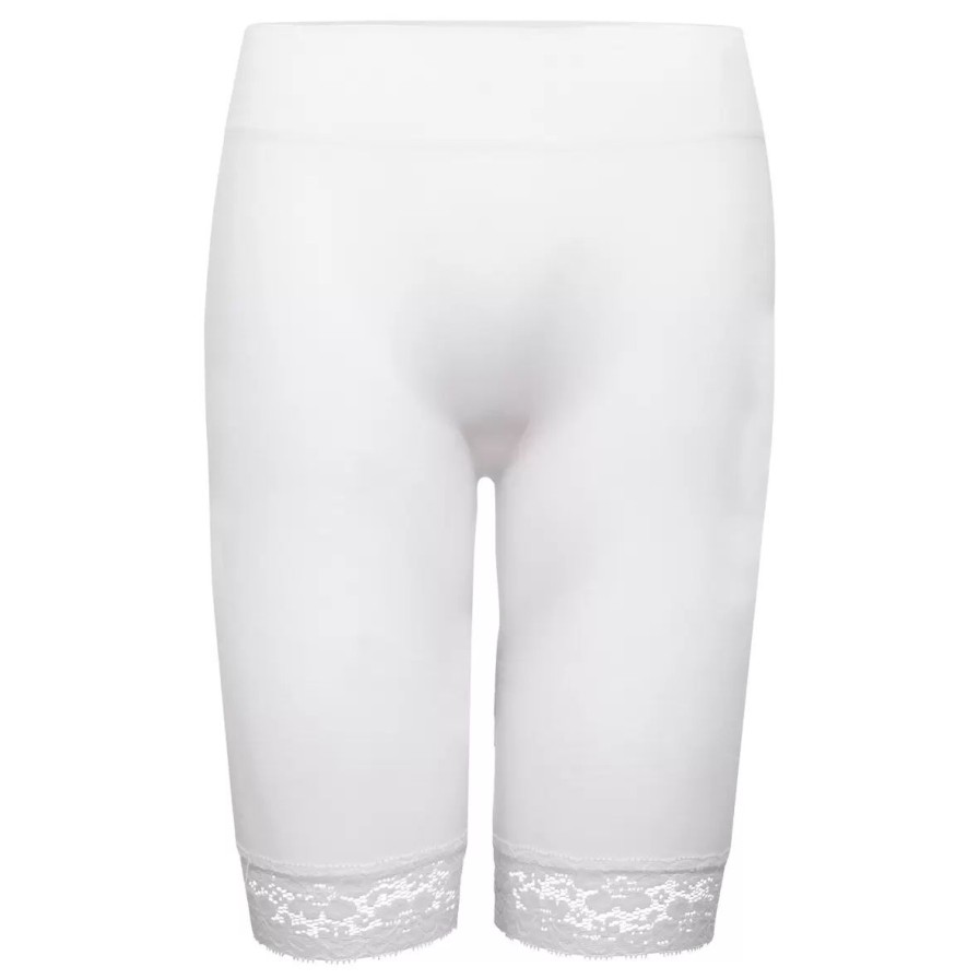 Lingeri Decoy Indershorts | Lang Indershorts M/Blonde, Hvid