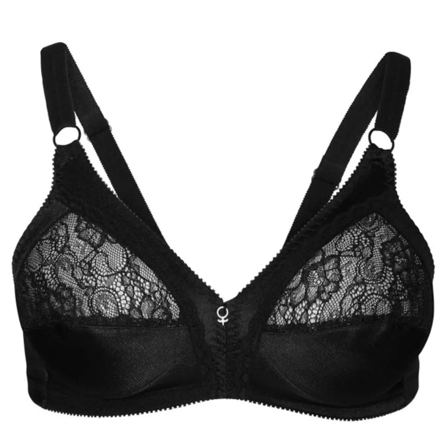 Lingeri Abecita Bh'Er Uden Bojle | Classic Soft Bra, Sort