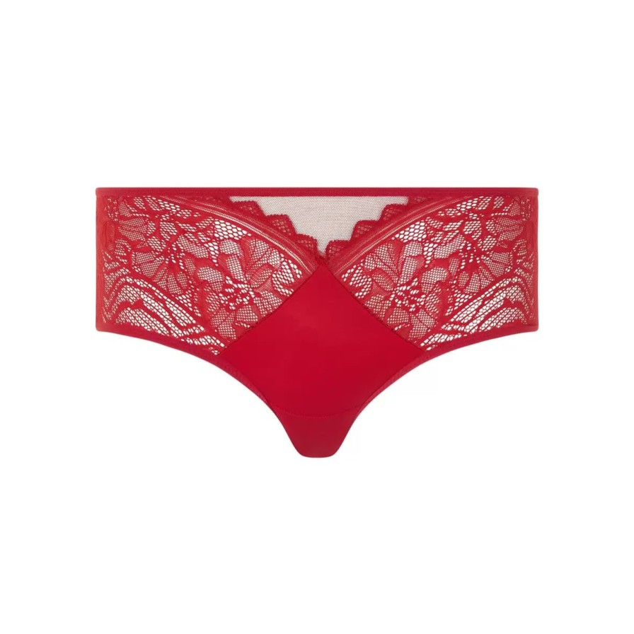 Lingeri Femilet Hipster | Floral Touch Hipster, Scarlet